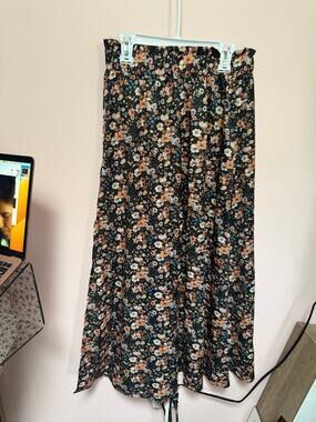Shein Floral Fall Skirt *M*